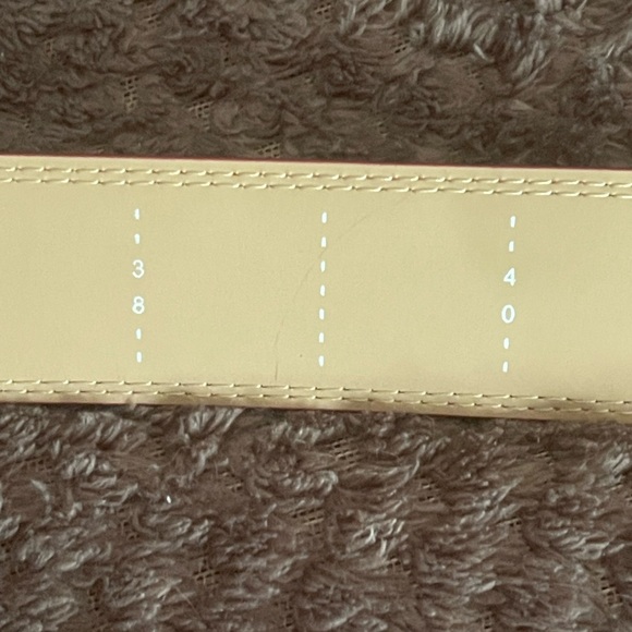 Men’s real leather belt brand new never used size 44 - Picture 4 of 7